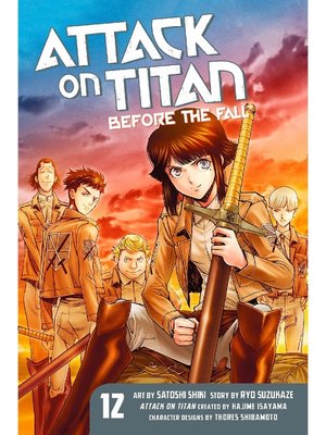 cover image of Attack on Titan: Before the Fall, Volume 12